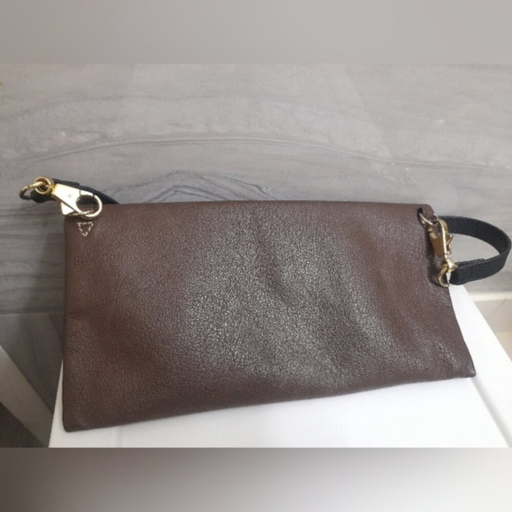 Dooney & Bourke - Shoulder Hand Clutch Bag - Brown - Picture 13 of 16
